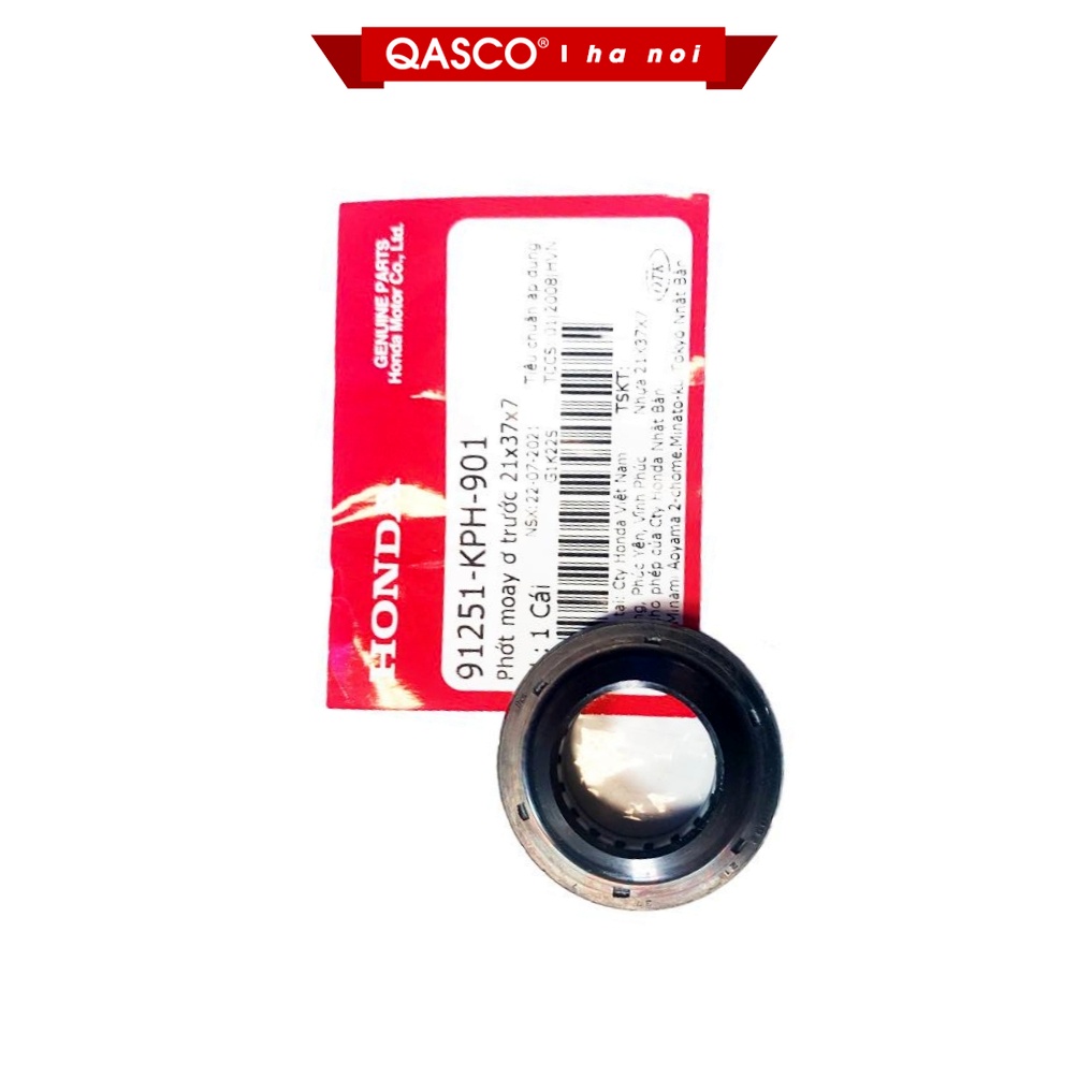 ซีลดุมล้อหน้า HONDA ขนาด 21X37X7 TASCO อะไหล่มอเตอร์ไซค์|91251KPH901_H1821