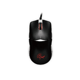 MOUSE (เมาส์) DUCKY FEATHER BLACK-WHITE