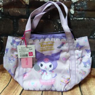 กระเป๋า​ผ้า​คุ​โร​มิ​ Kuromi ลิขสิทธิ์​แท้​ Sanrio Japan ของใหม่นำเข้า