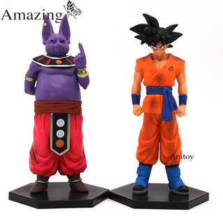 ฟิกเกอร์ Anime Dragon Ball Z Son Goku champa &amp; Kakarotto Action Figure 2 ชิ้น / ชุด