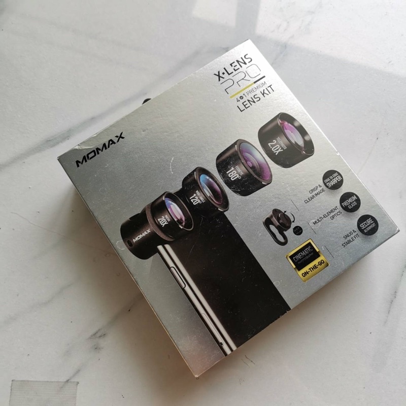 Momax X-LENS PRO 4 IN 1 Premium Lens Kit