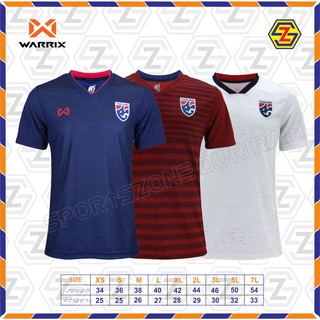 เสื้อทีมชาติไทย2019 WARRIX  WA19FT53M