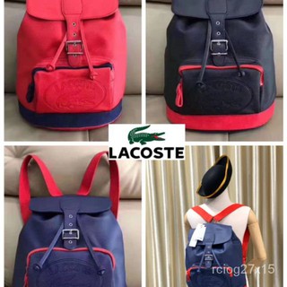 กระเป๋าสะพายหลัง Lacoste ของแท้ YPAR