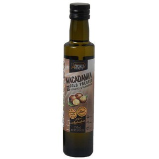 Pressed Purity Macadamia Oil 250ml  น้ำมันแมคคาเดเมียอัดแข็ง 250 มล