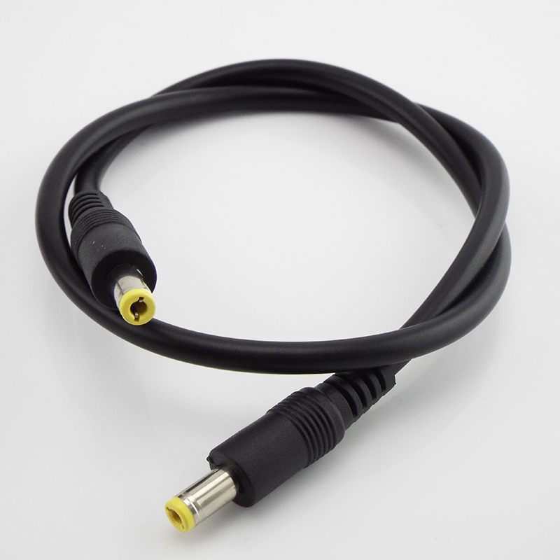 0.5 / 1.5 / 3M DC 12V 10A พาวเวอร์ซัพพลาย Splitter Male To Male เชื่อมต่อ 5.5 มม. X 2.5 มม. ปลั๊กอะแดปเตอร์ปลั๊กสายเคเบิ้ล