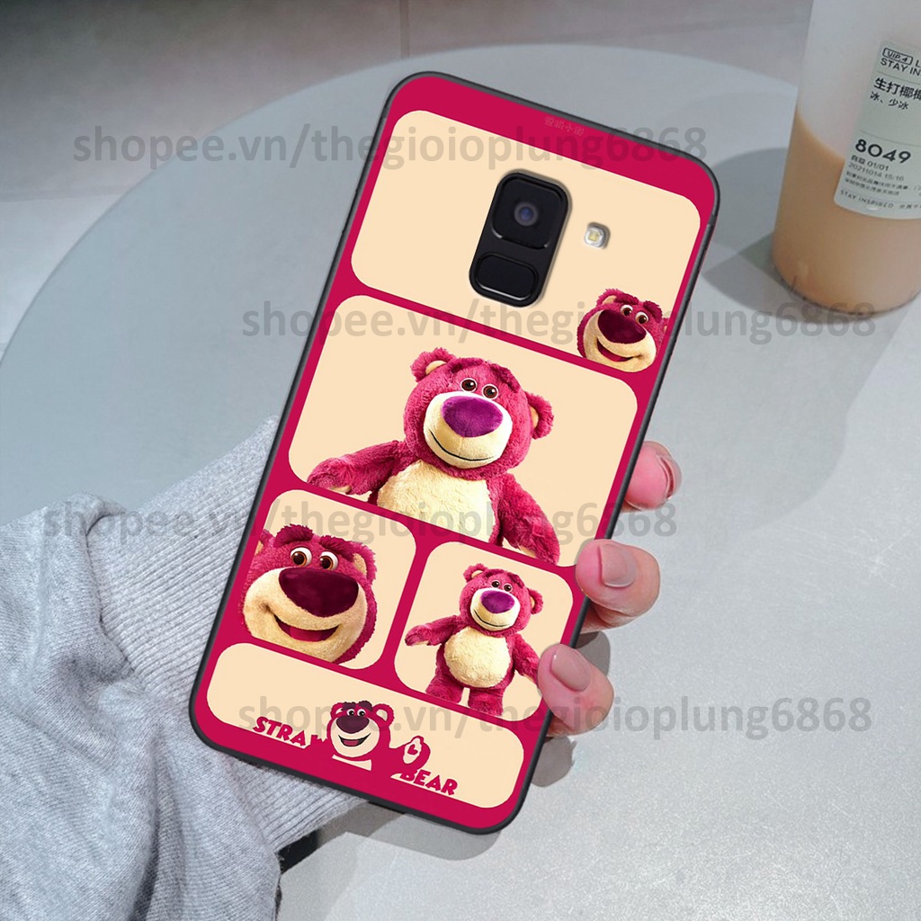เคส Samsung A6 2018 / A6 Plus / A6 + พร ้ อมพิมพ ์ ลายหมีเป ็ ดน ่ ารัก