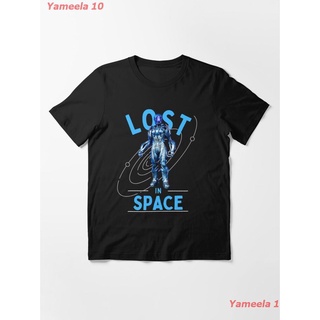 เสื้อยืดผ้าฝ้ายพิมพ์ลายขายดีLost In Space Robot Essential T-Shirt เสื้อยืดพิมพ์ลาย เสื้อยืดผู้หญิง เสื้อยืดผู้ชาย เสื้อย