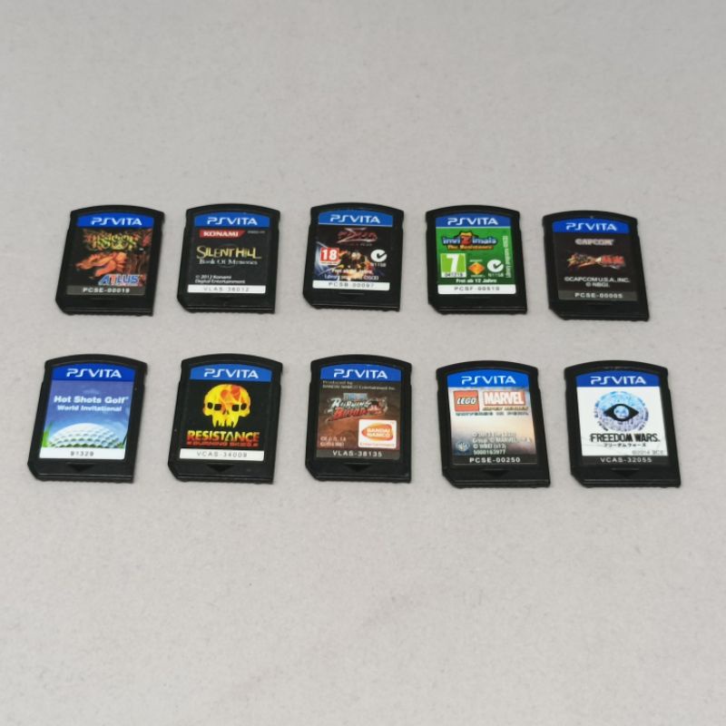 (PSV4) แผ่นเกมส์ไม่มีกล่อง PS Vita แท้ | PS Vita Original Game Out Box | English | ใช้งานปกติ