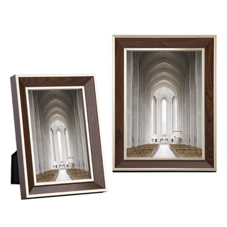 Gimmi Home กรอบรูป F-646-647 (สินค้าพร้อมส่ง!!) Solid Wood Frame ขนาด 4*6 นิ้ว / 5*7 นิ้ว