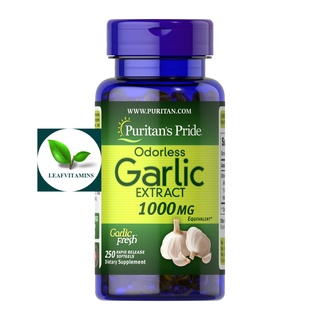 Puritans Pride Odorless Garlic 1000 mg / 250 Rapid Release Softgels