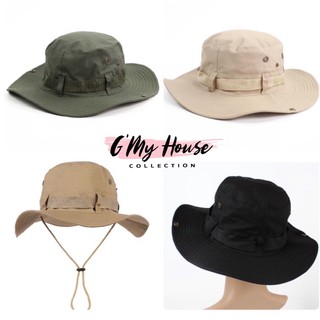 [พร้อมส่งในไทย] GMY HOUSE🪖หมวกแคมป์ปิ้ง หมวกเดินป่าท่องเที่ยว outdoor