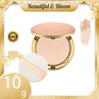 แท้100% Gucci Poudre De Beauté matte compact powder 10g #01 #02 เตรียมจัดส่ง Gucci แป้งอัดแข็ง