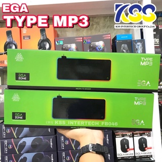 New EGA TYPE MP3 RGB USB GAMING MOUSE MAT แผ่นรองเมาส์ มีไฟ