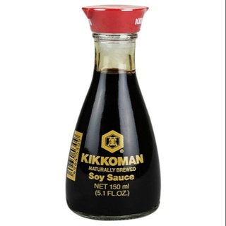 คิคโคแมน ซอสถั่วเหลือง 150 มล. Kikkoman Soy Sauce 150 ml.