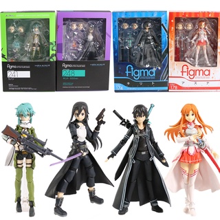 FIGMA โมเดลฟิกเกอร์ PVC อนิเมะ Sword Art Online ของเล่นสําหรับเด็ก