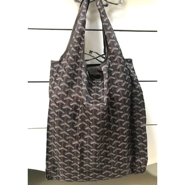 กอหยาด  กระเป๋า ผ้าไนล่อน (ลดโลกร้อน )พับเก็บได้ สวยงาม น่าใช้งาน ลาย กอหยาด black  ขนาด 40 x 39 cm  งานสวย by Manopnest - รูปที่ 2