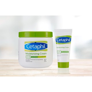 🎀หมดอายุ09/21 แท้100%🎀Cetaphil Moisturizing cream เซตาฟิล มอยส์เจอไรซิ่งครีม  50 กรัม &amp; 16 OZ (453กรัม)