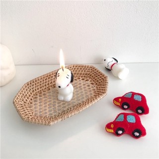 [พร้อมส่ง] 🔥เทียนสนูปปี้ 🐶 Snoopy candle 🕯🎂🍰