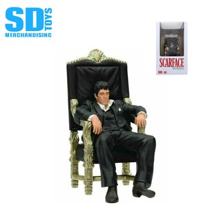 Scarface Tony Montana on Throne Figure : SD toys ของแท้/ใหม่ ฟิกเกอร์โทนี่ มอนทานา