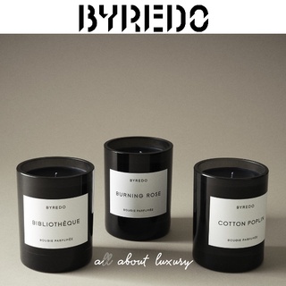 [พร้อมส่ง] บายรีโด้ BYREDO Scented Candle 70g / 240g (เทียนหอม)