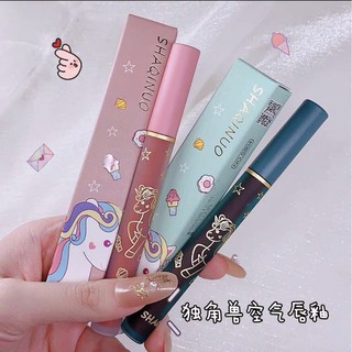 SHAQINUO-S804 ลิปยูนิคอร์น ลิปเนื้อกำมะหยี่ ลิปเวลเวทแมท สีสวย สีชัด ...