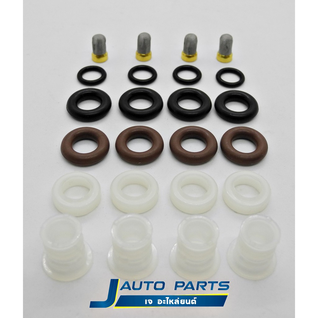 ชุดซ่อมหัวฉีด Honda K24 / อะไหล่ กรอง โอริง ปลอก รองรับน้ำมันเบนซิน E10 E20 E85 91 95