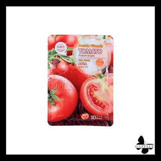 EAST SKIN แผ่นมาส์กหน้า VITAMIN TOMATO 3D FACIAL MASK 38 มล.