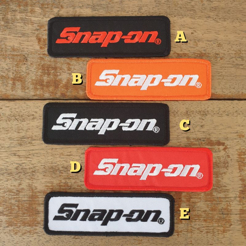 แพทช์ปักเครื่องมือ Snap on 03 .