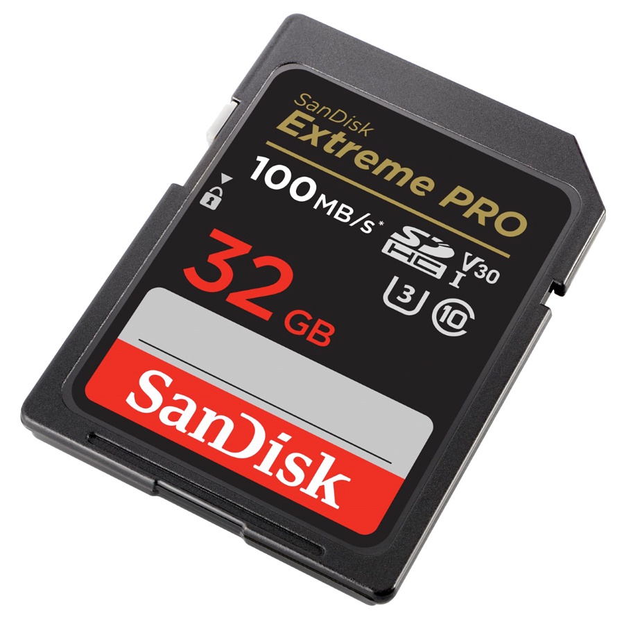 SanDisk Extreme Pro SD Card SDHC 32GB (SDSDXXO-032G-GN4IN*1) ความเร็วอ่าน  100MB/s เขียน 90MB/s เมมโมรี่การ์ด SDCARD แซนดิส รับประกัน Synnex lifetime  | Shopee Thailand