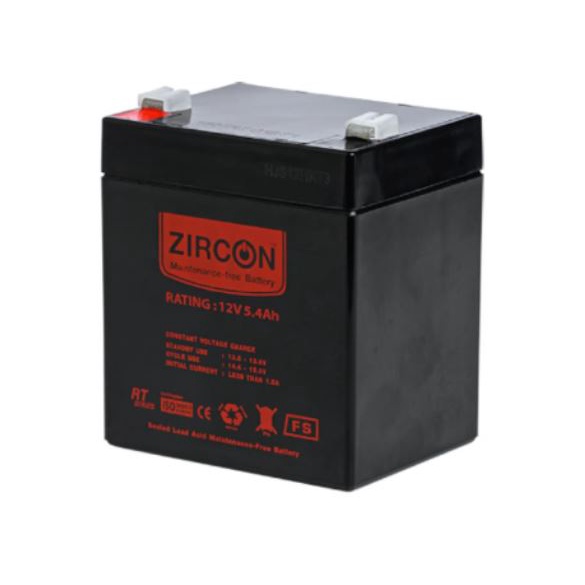 Zircon_Battery_12V/5.4AH