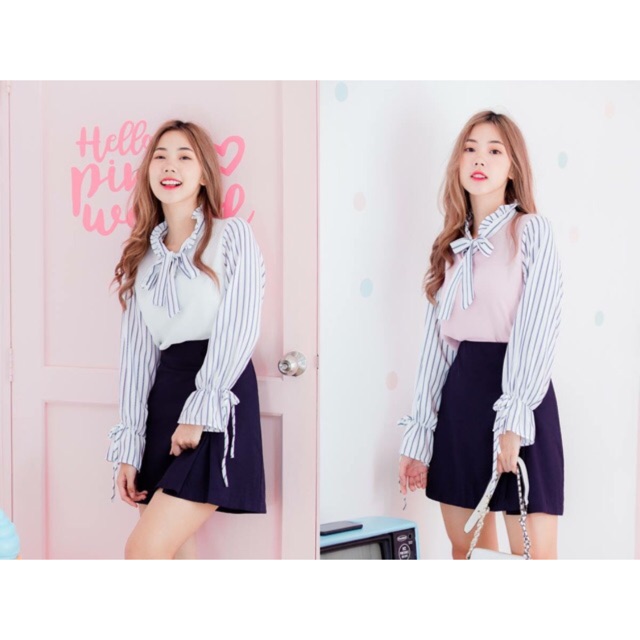 (Used like new) Korea shirt สีเทาจาก union mall