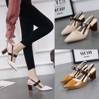 High heels Pointed heel women shoes Fashion Casual Women Sandals Beautiful Shape 3 Colors Heel 6cm