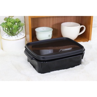 Lunch box กล่องข้าวพลาสติก สี่เหลี่ยม JP Quality 870ml 13x19x6 cm