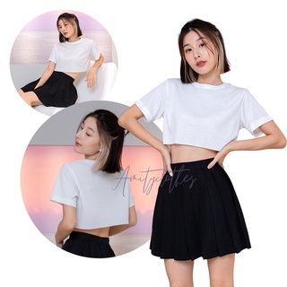 แหล่งขายและราคาCrop top เสื้อครอป ผ้าร่อง มีหลายสีอาจถูกใจคุณ