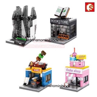 Legonano เลโก้ นาโน lego nano nanoblock ร้านค้า ministreet