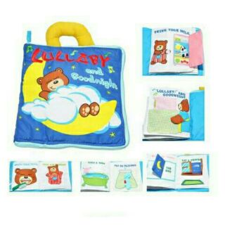 หนังสือผ้า เสริมพัฒนาการ lullaby and goodnight