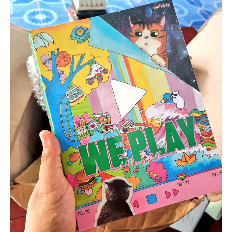 อัลบั้มเปล่า Weeekly e3ตัว WEPLAY
