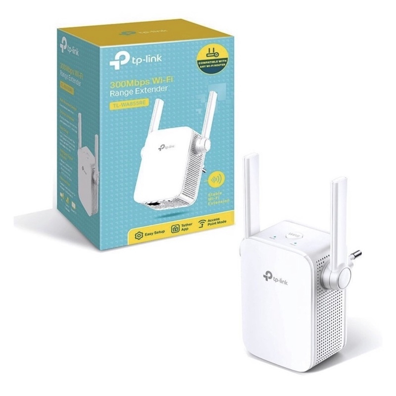 TP-Link TL-WA855RE ตัวขยายสัญญาณ WiFi Repeater (300Mbps Wi-Fi Range Extender)