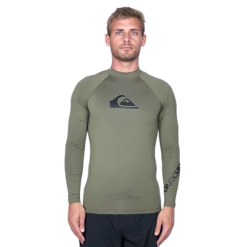 เสื้อว่ายน้ำแขนยาว Rasguard ขี้ม้า