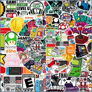 100 ชิ้น / ชุด ❉ สติกเกอร์ สําหรับ Nintendo Switch Series A PlayStation ❉ สติกเกอร์ Doodle แฟชั่น กันน้ํา DIY