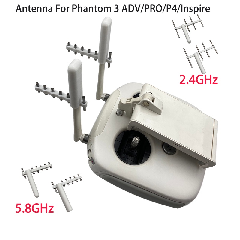 UAVYagiUda Antenna For hantom 34 drone Remote Controller Signal Booster ...