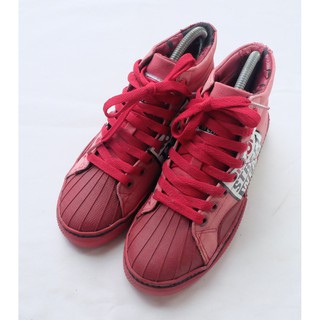 Vision Streetwear High Top Size 39EU สีแดง มือสอง ของแท้