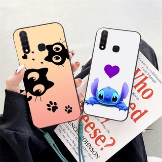 เคสโทรศัพท์มือถือ ลายการ์ตูน พร้อมสายคล้อง สําหรับ VIVO Y11 Y17 Y15 Y12 Y19 Y53 Y55 Y55S Y66 Y71 2019 Y65 Y69