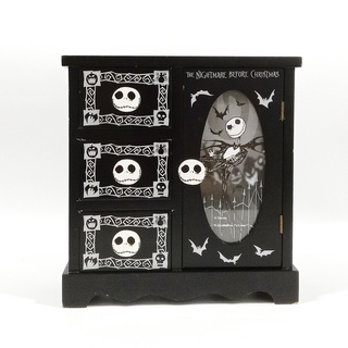 🇯🇵 ตู้ไม้ใส่เครื่องประดับ The Nightmare Before Christmas By Tim Burton ของแท้ Disney