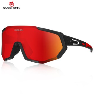 13 Colors Available QUESHARK Cycling Glasses For Man Women Cycling Sunglasses UV400 Sport Glasses QE48