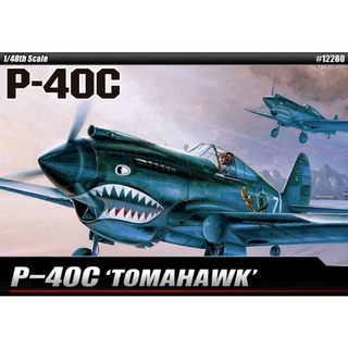 [Scale Model] Academy Model 1/48 AC12280 (2182) P-40C TOMAHAWK