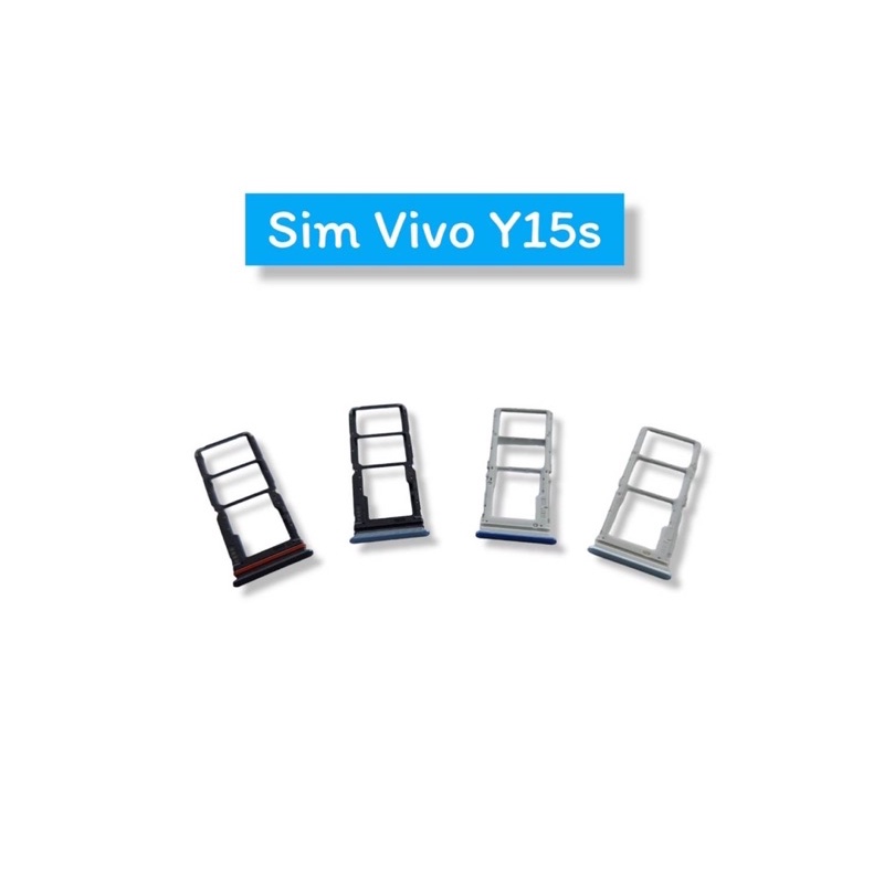 ถาดใส่ซิม Vivo Y15s ถาดซิม วาย15เอส อะไหล่มือถือ สินค้าพร้อมส่ง
