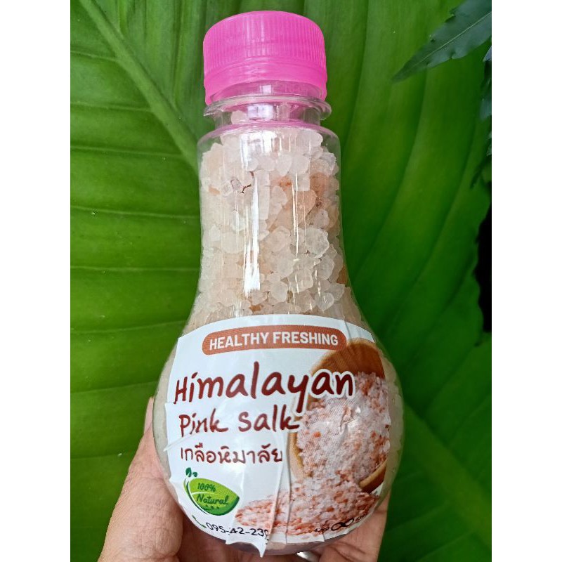 เกลือชมพูหิมาลัยAll Natural100%แบบเกล็ด4289&6395