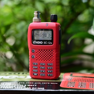 ECHO EC-12s CB-245 MHz 160 ช่อง กำลังส่งแรง มีทะเบียนถูกต้อง