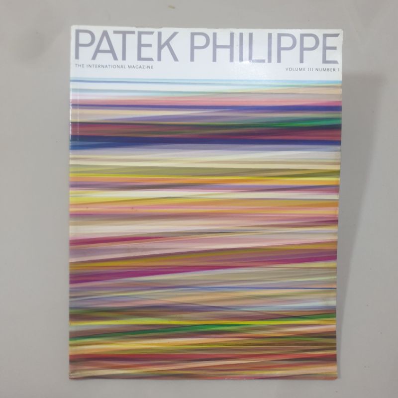 *มือสอง*สภาพตามอายุ* PATEK  PHILIPPE MAGAZINE : VOLUME III NUMBER 1
